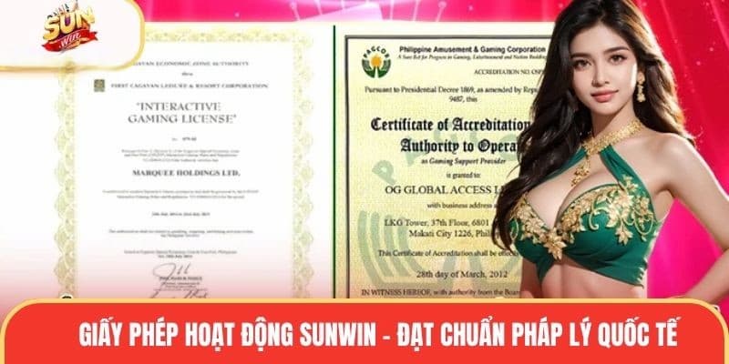 Giấy phép hoạt động là nền tảng để phát triển bền vững